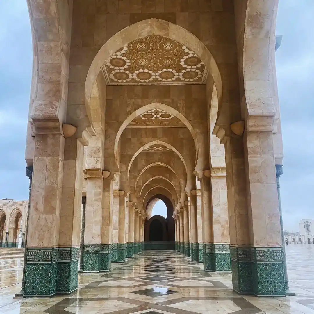 Hassan II Mosque, Casablanca — Rabat - Casablanca City Line: 3-Day Tour From Rabat