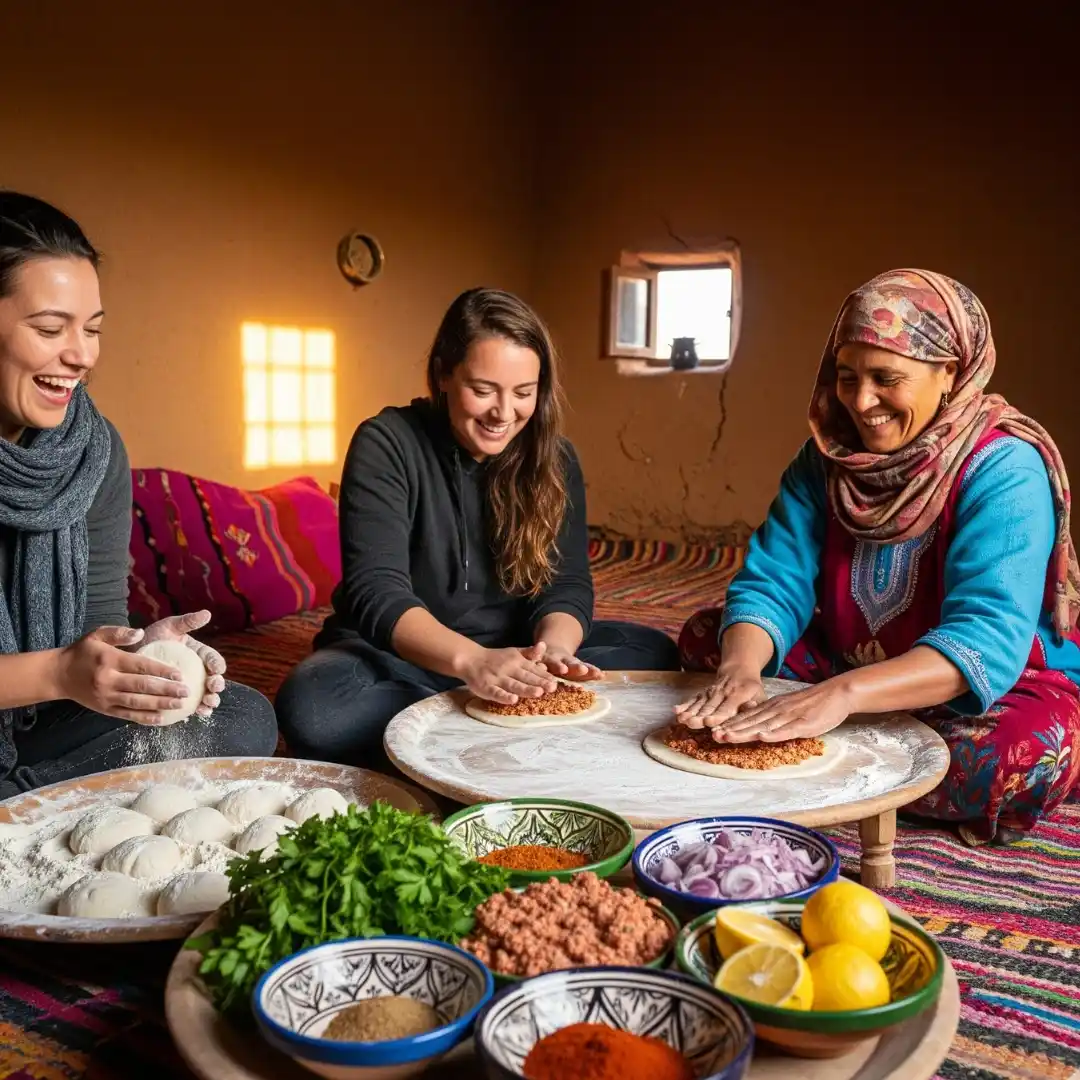 Berber Pizza Making Cook with locals — Berber Pizza Making: Cook with locals