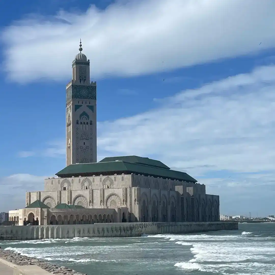 Hassan II Mosque, Casablanca — Casablanca 1 Day Tour from Rabat The Real Morocco's Engine Room