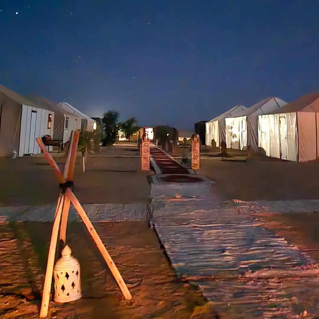 Desert Camp, Merzouga — Standard Berber Camp: Basic tents + meals