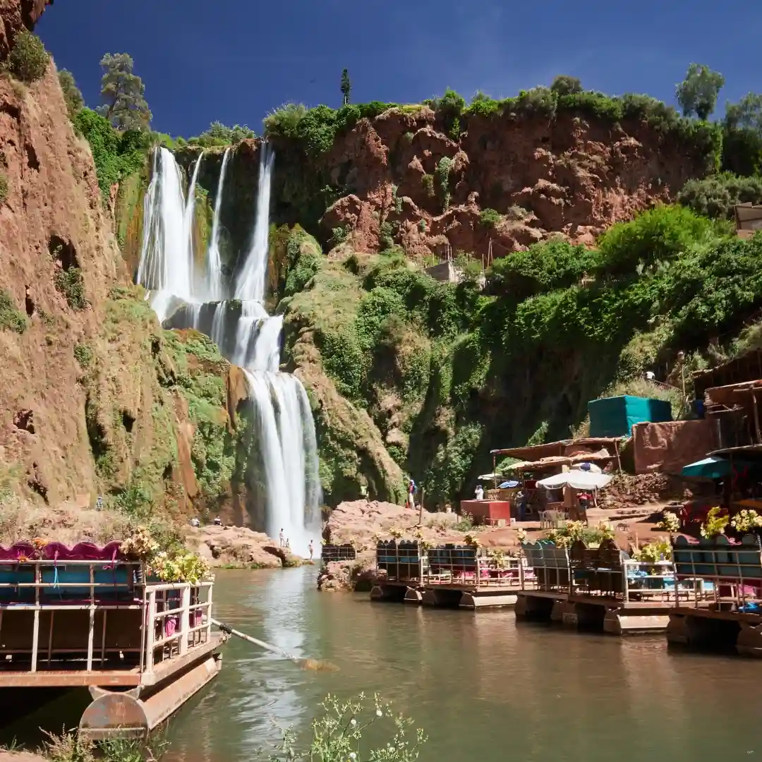 Marrakech + Demnate + Ouzoud Waterfalls